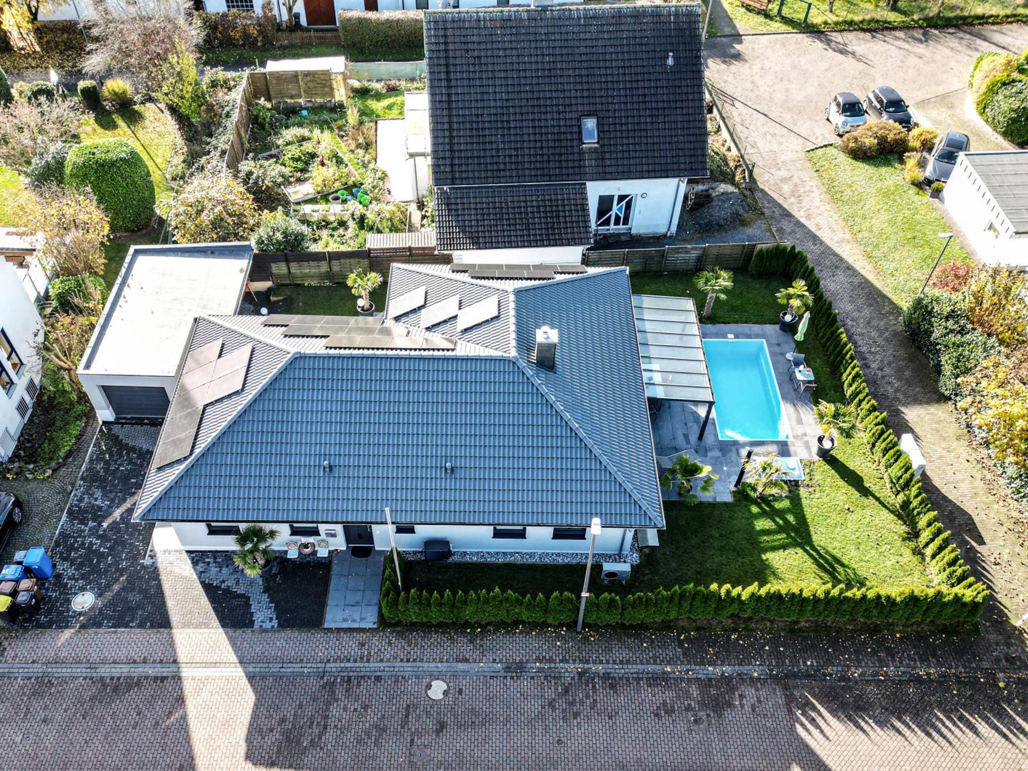 großzügige Unterkunft mit Terrasse Oberbrechen Exterior foto