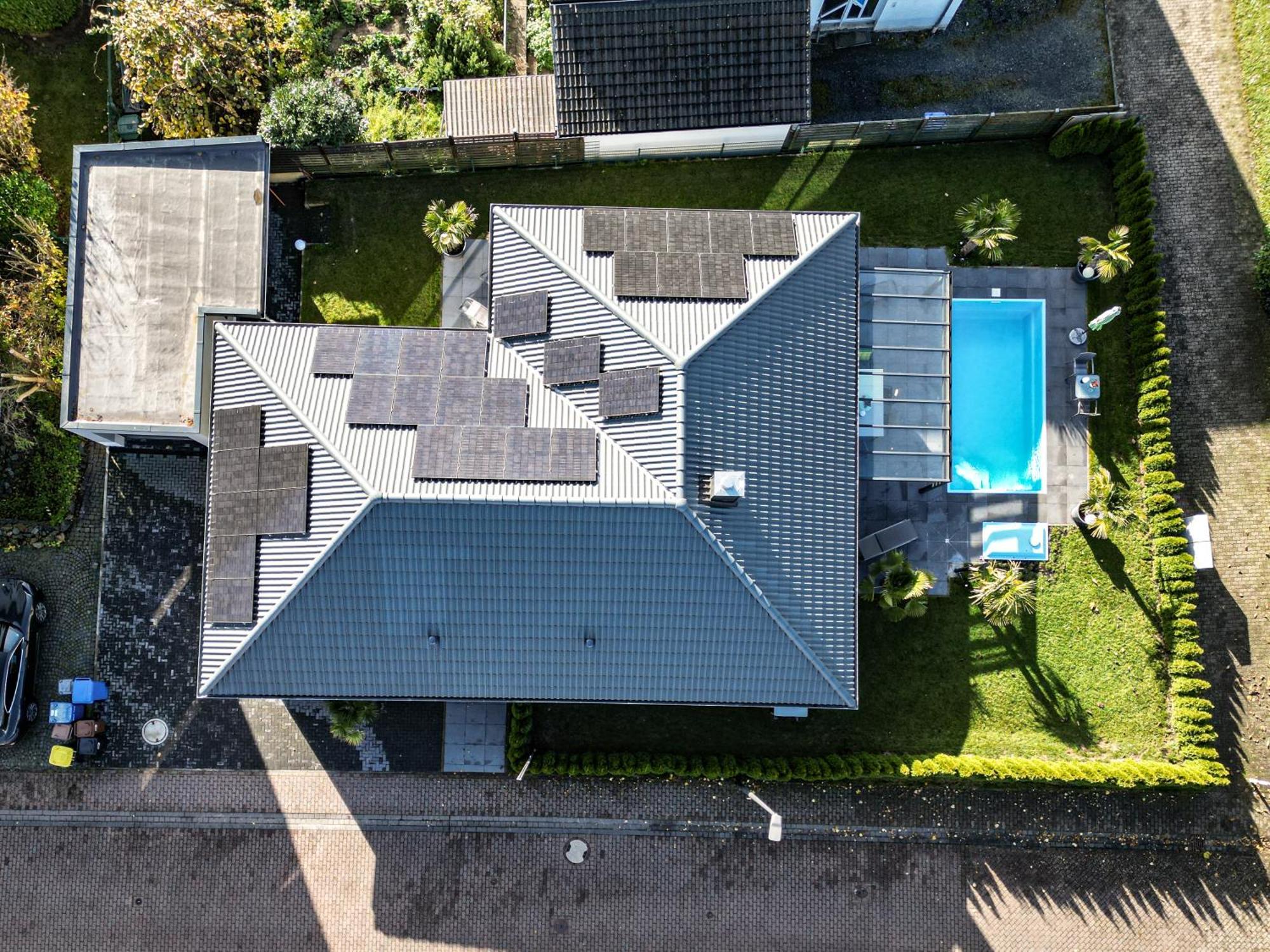 großzügige Unterkunft mit Terrasse Oberbrechen Exterior foto