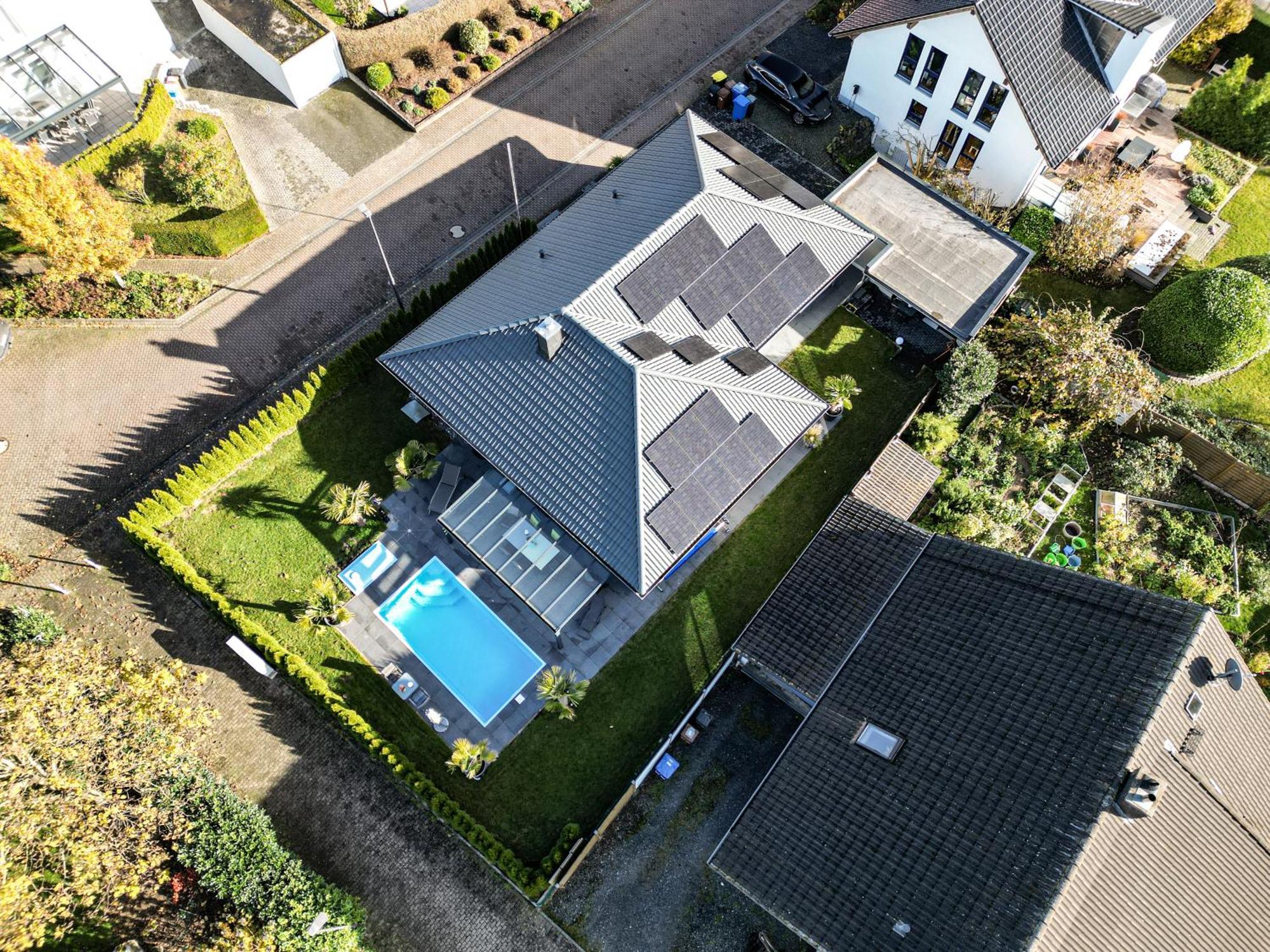 großzügige Unterkunft mit Terrasse Oberbrechen Exterior foto